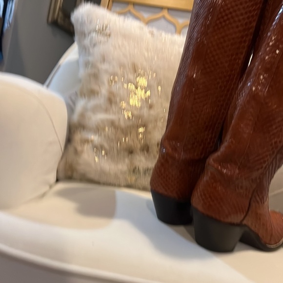 Tony Lama Exotic Dan post western boots - Picture 8 of 13